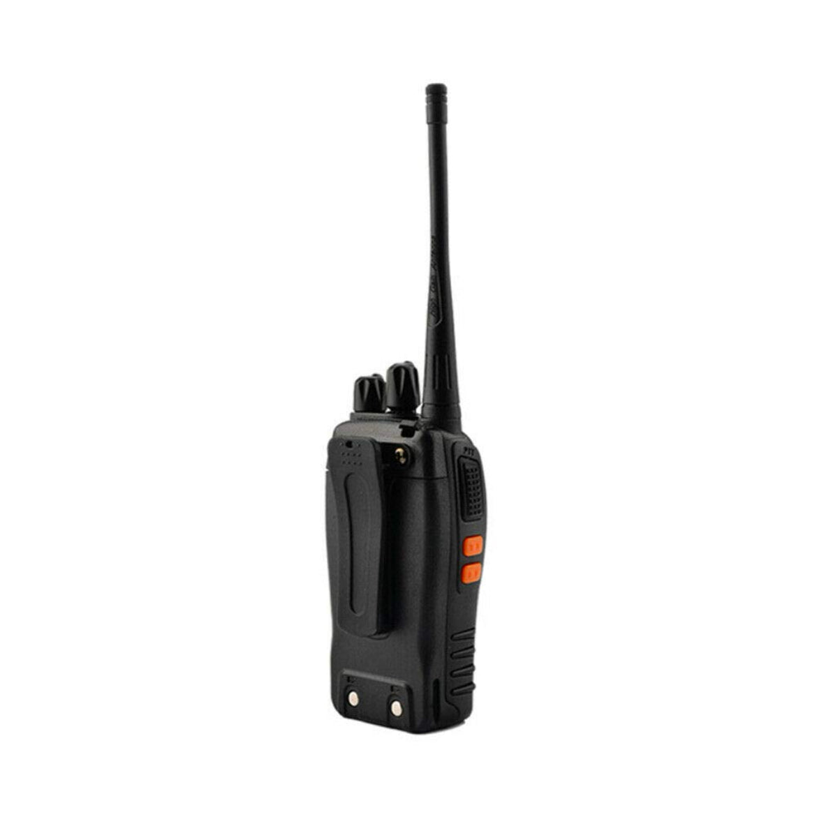 Walkie Talkie 2 Way Radio Long Range (Black, 2 Pieces)