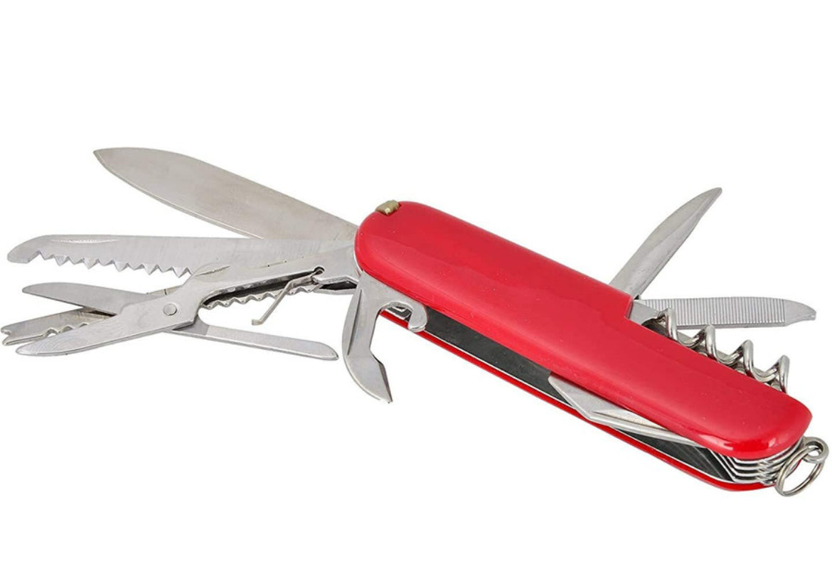 17 in 1 pocket swiss knife