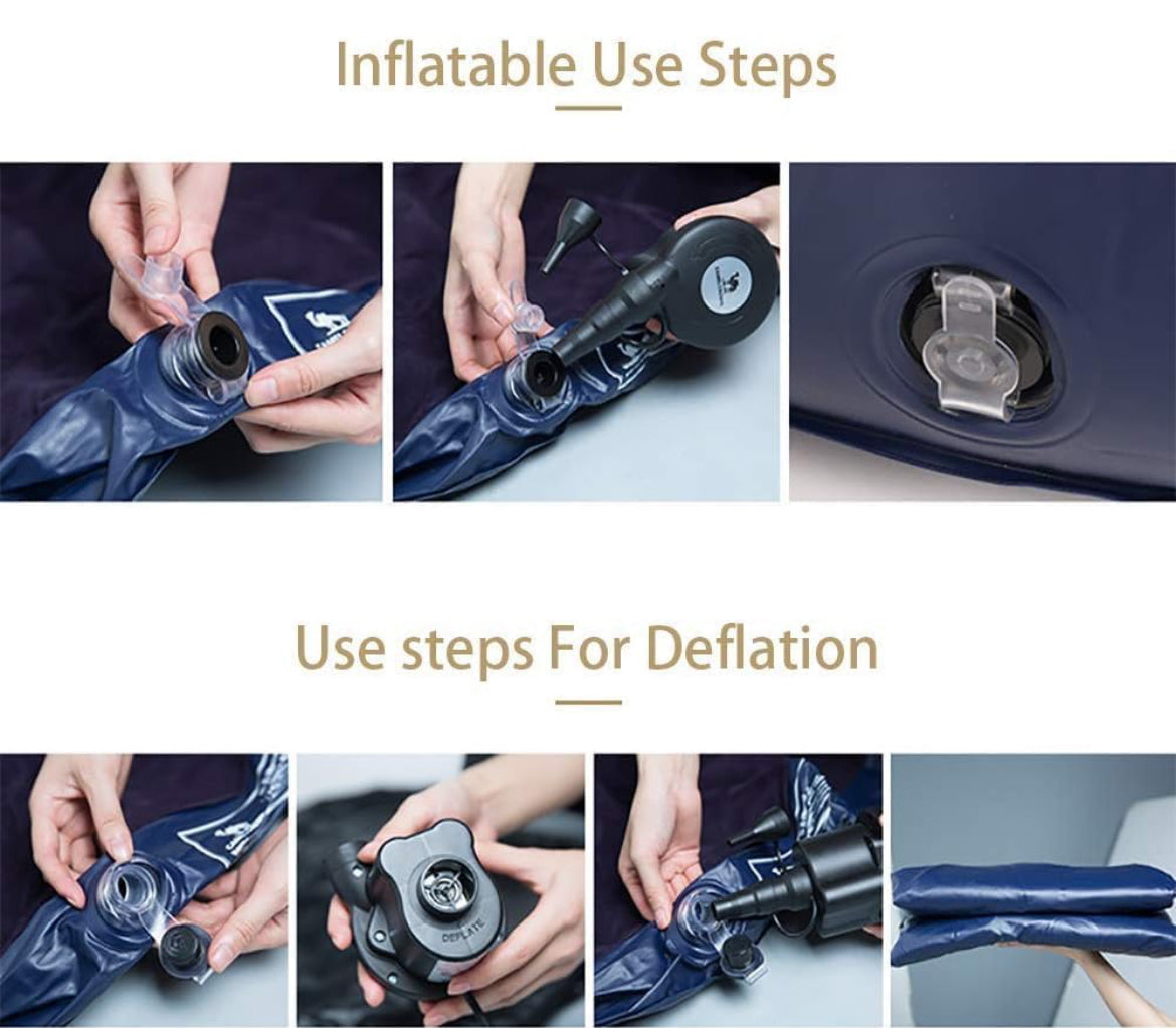 Inflatable Lazy Sofa |Portable S Shaped