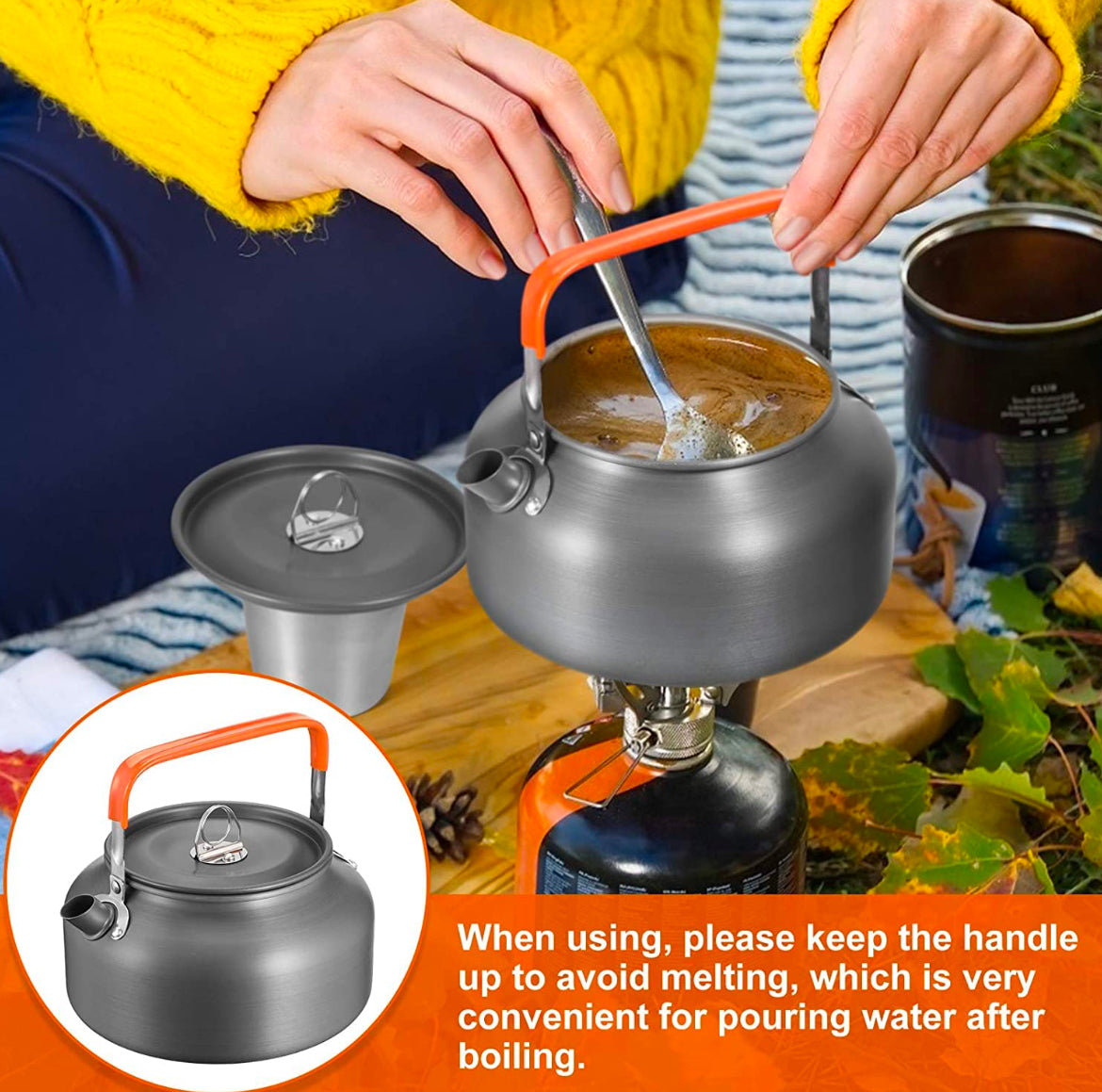 Camping Hiking Picnic kettle