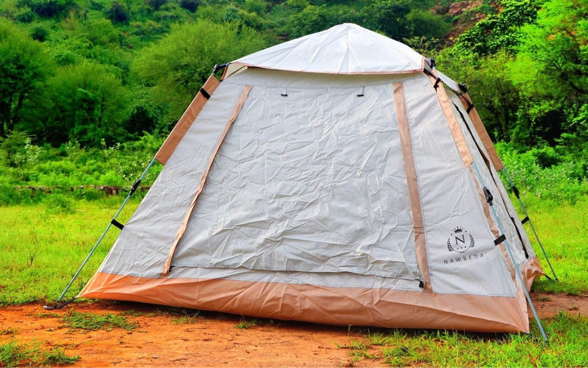 Outdoor Water Resistant
Portable Instant Big Bird Camping Tent for 5-6
Person.