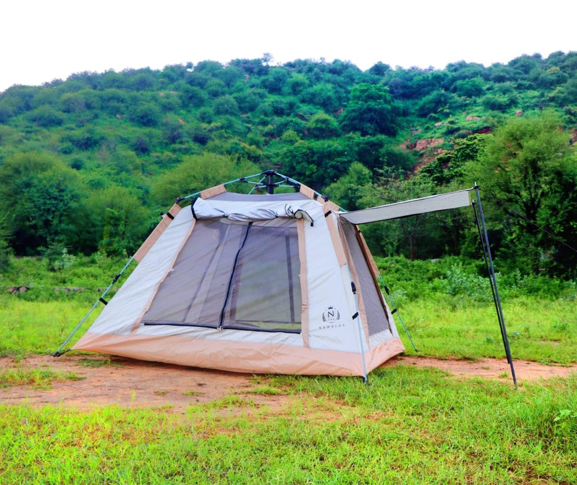 Outdoor Water Resistant
Portable Instant Big Bird Camping Tent for 5-6
Person.