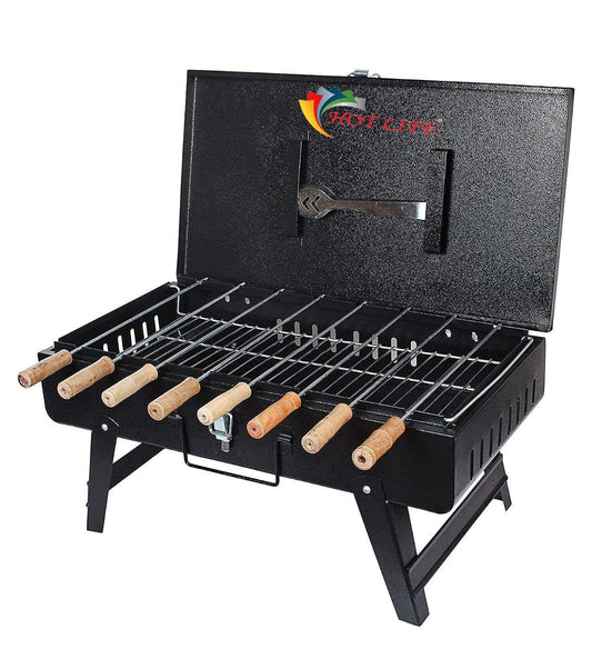 Camping Foldable Suitcase Barbecue (with complete accessories