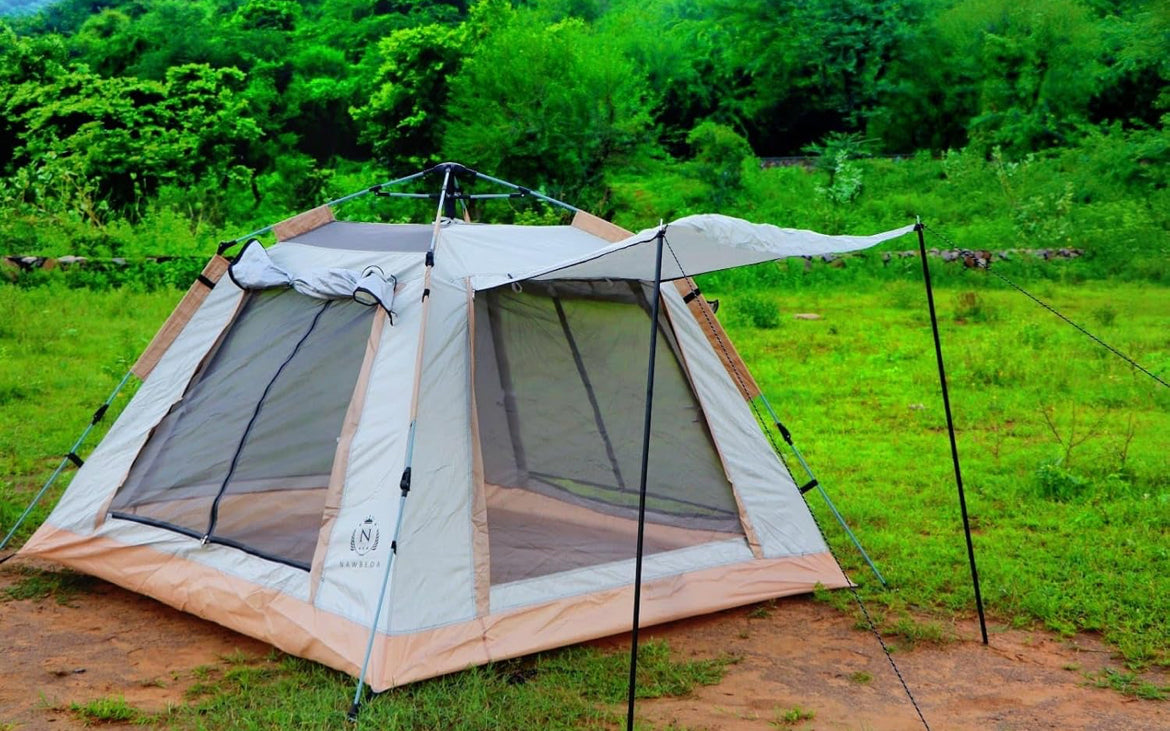 Outdoor Water Resistant
Portable Instant Big Bird Camping Tent for 5-6
Person.