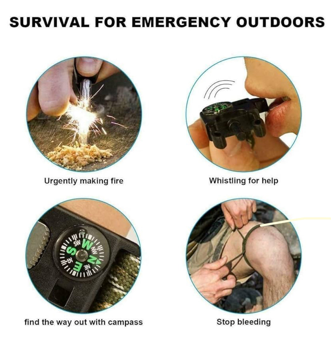 Survival Bracelet/Arm
Band