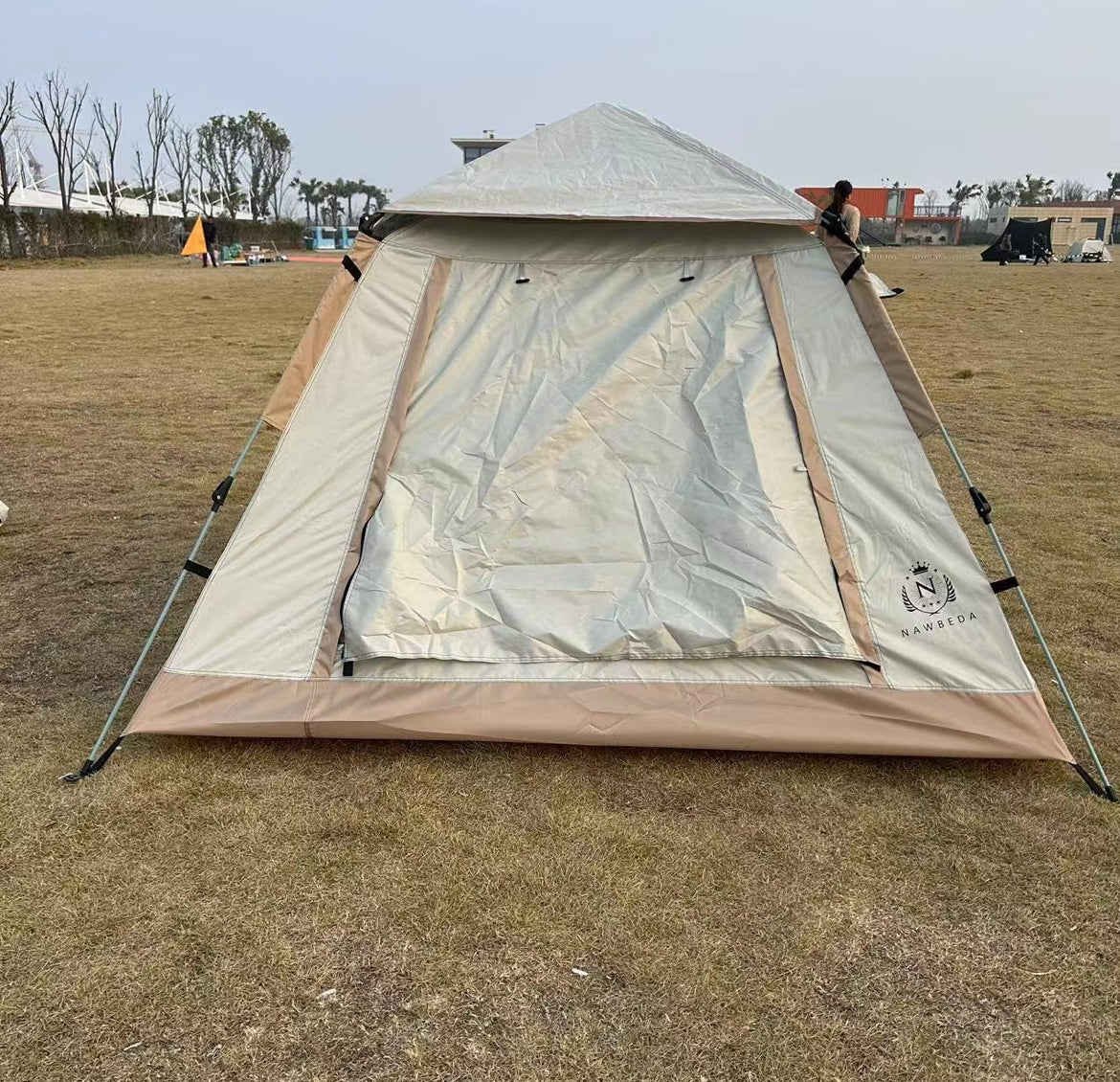 Outdoor Water Resistant
Portable Instant Big Bird Camping Tent for 5-6
Person.