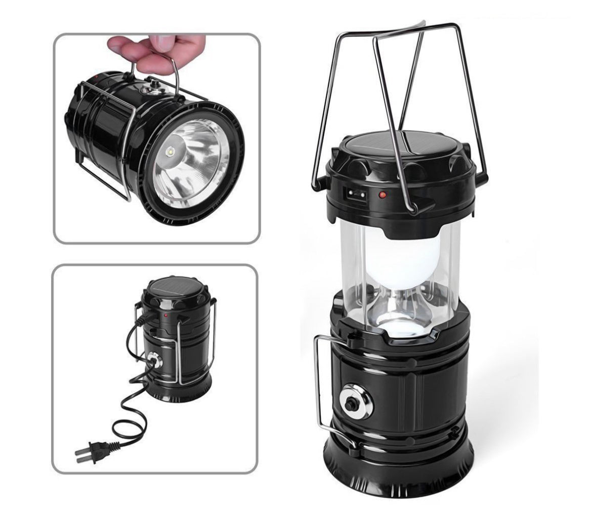 Solar Emergency Ligh
Lantern, USB Mobile Charging