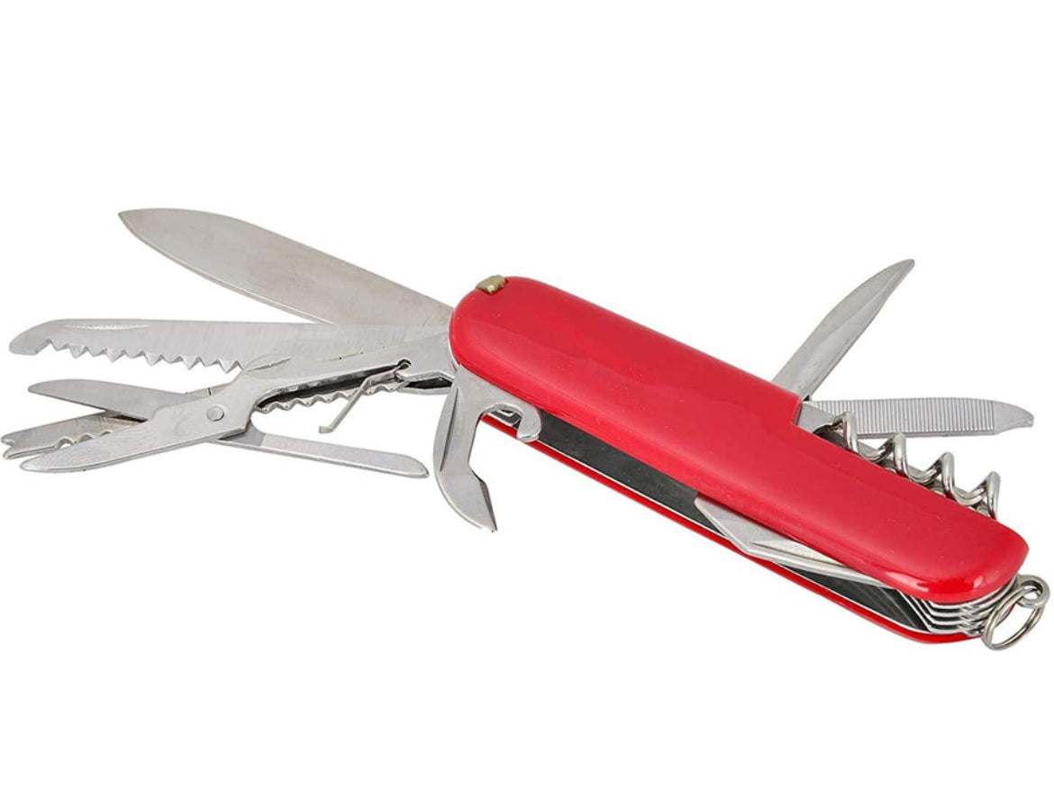 17 in 1 pocket swiss knife