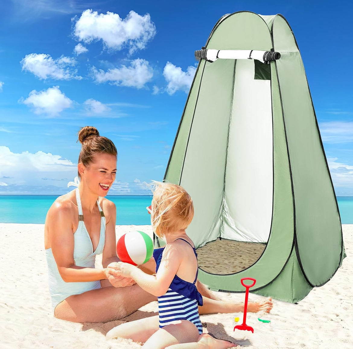 Portable Toilet & Changing Room Tent - Waterproof, Lightweight & Privacy Shelter