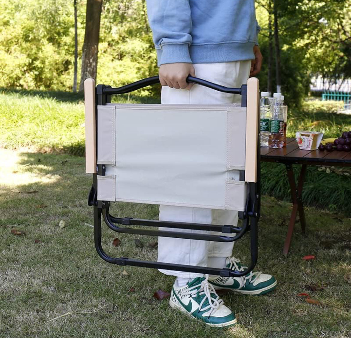 Foldable Chair Stool (2 in 1 chair)