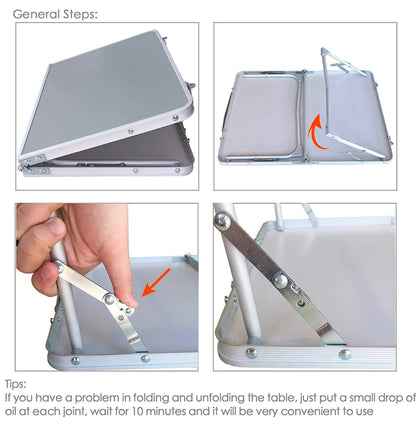 Portable Outdoor Camping Table Small