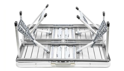 Aluminium Portable
Folding Table 4 Seater without umbrella