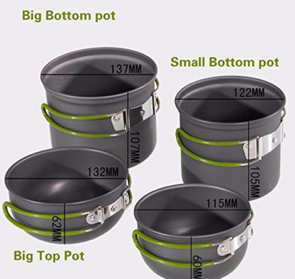 Camping Cooking Utensils (1-2 Person)