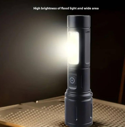 Multi-Functional USB Rechargeable LED Torch