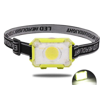 High power LED
Rechargeable
Headlamp with battel indicator