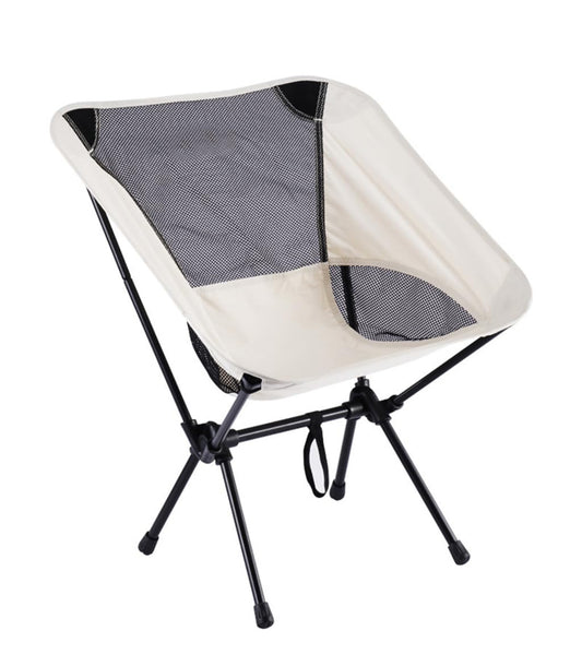 Camping Chair Foldable Back & Arm Support