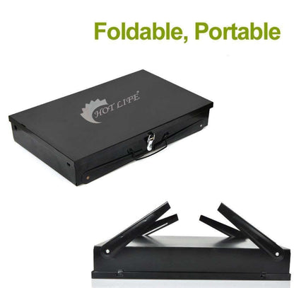 Camping Foldable Suitcase Barbecue (with complete accessories