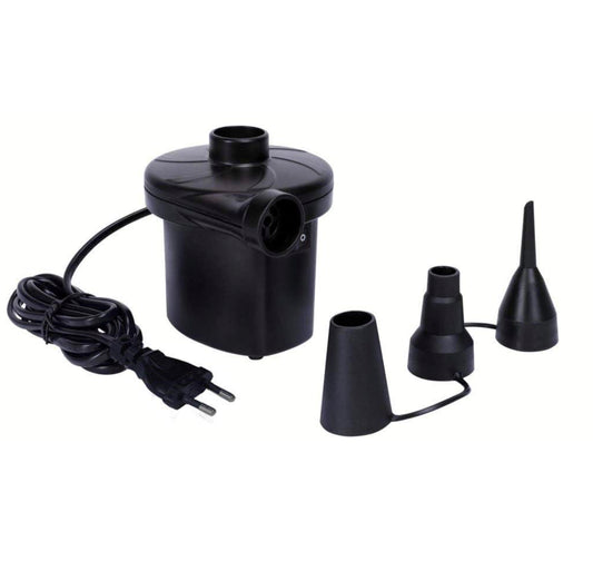 Multi-Purpose Electric Air Pump - Quick Inflate & Deflate for Air Beds, Mattresses, Sofas, Swimming Pools, Toys, and Travel Air Bags