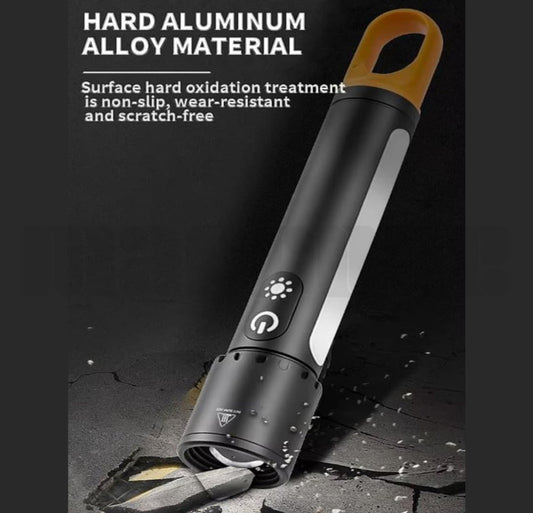 COB Led Super Bright
Torch Flashlight
Rechargeable