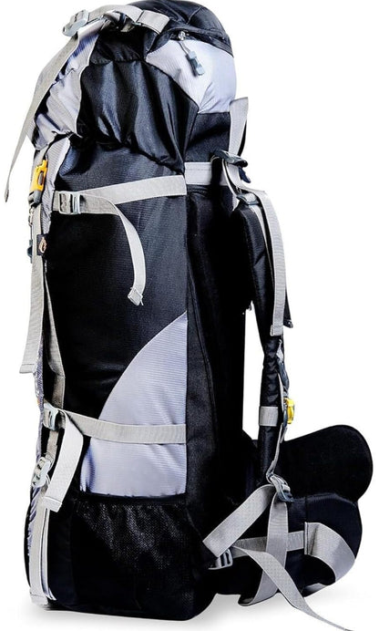 60L Rucksack Travel Backpack for Trekking Hiking | Large Capacity Waterproof Bag for Men & Women -Blue