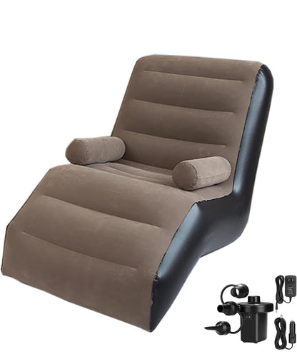 Inflatable Lazy Sofa |Portable S Shaped