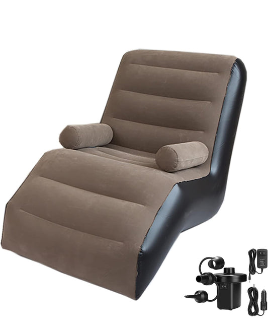 Inflatable Lazy Sofa |Portable S Shaped