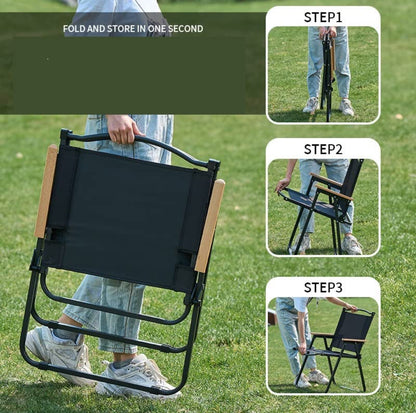 Foldable Chair Stool (2 in 1 chair)