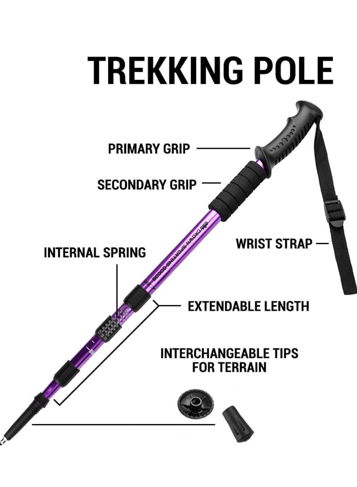 Premium Trekking Stick